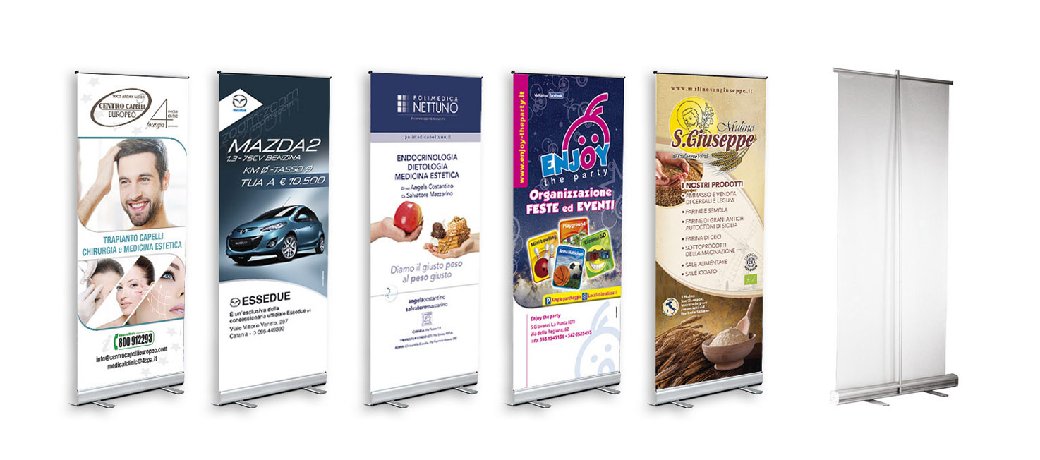 panoramica roll up creative design